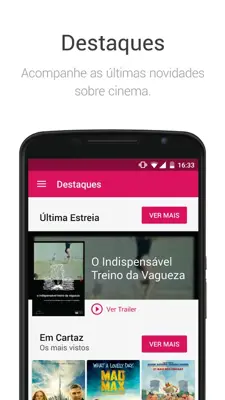 SAPO Cinema android App screenshot 3